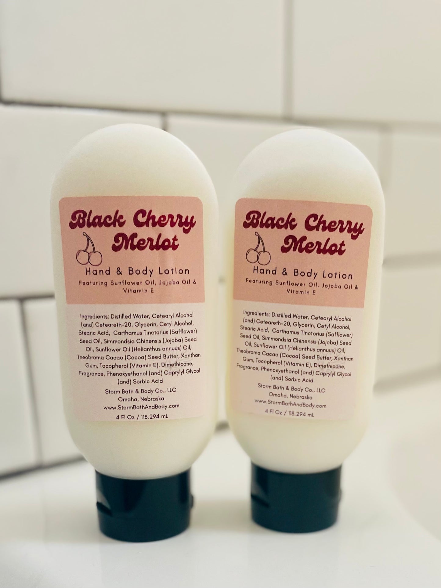 Hand & Body Lotion - Black Cherry Merlot