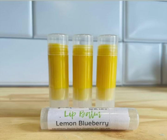 Lemon Blueberry Lip Butter