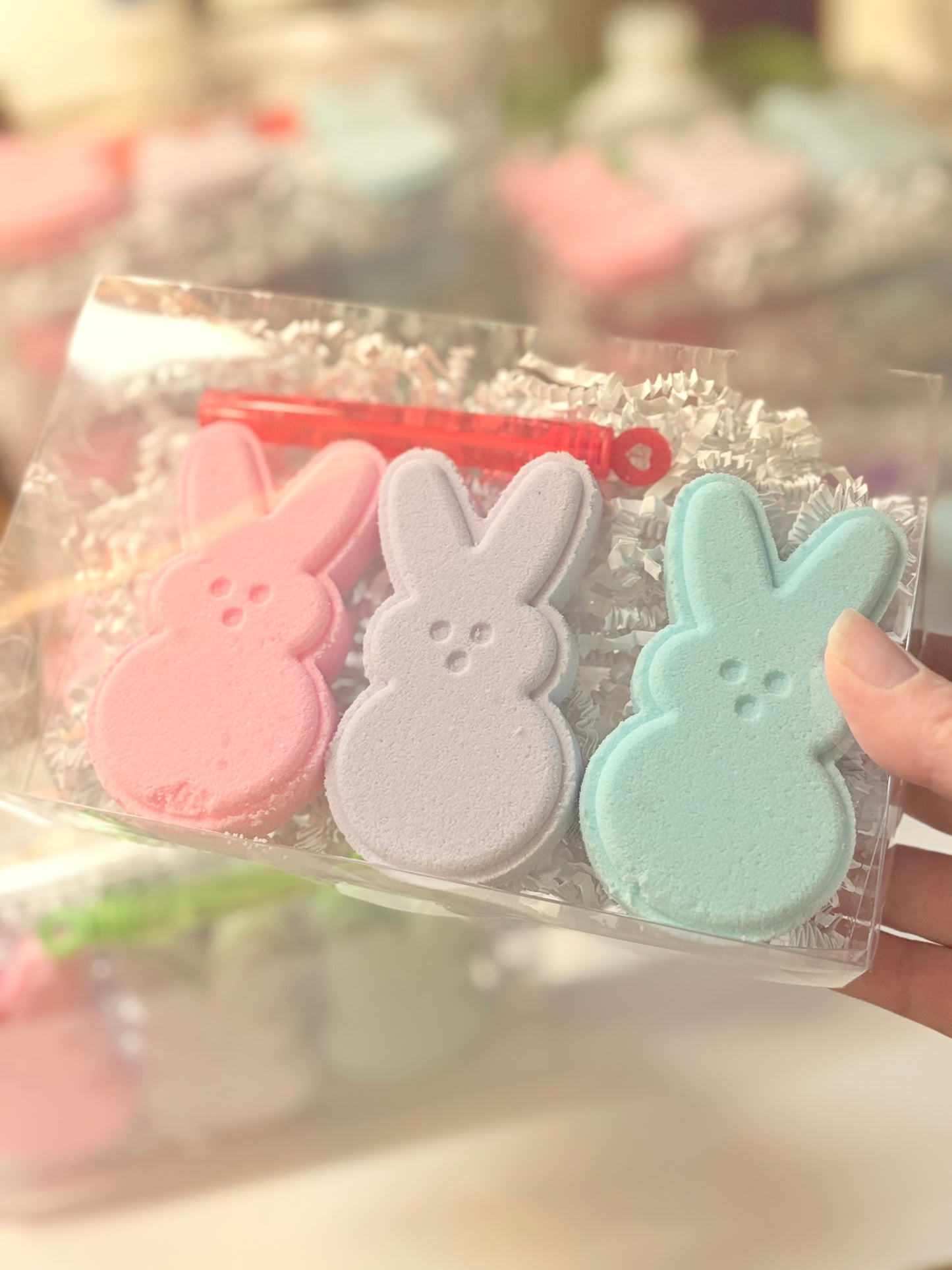 Bunny Bath Bomb 3-pack Gift Set